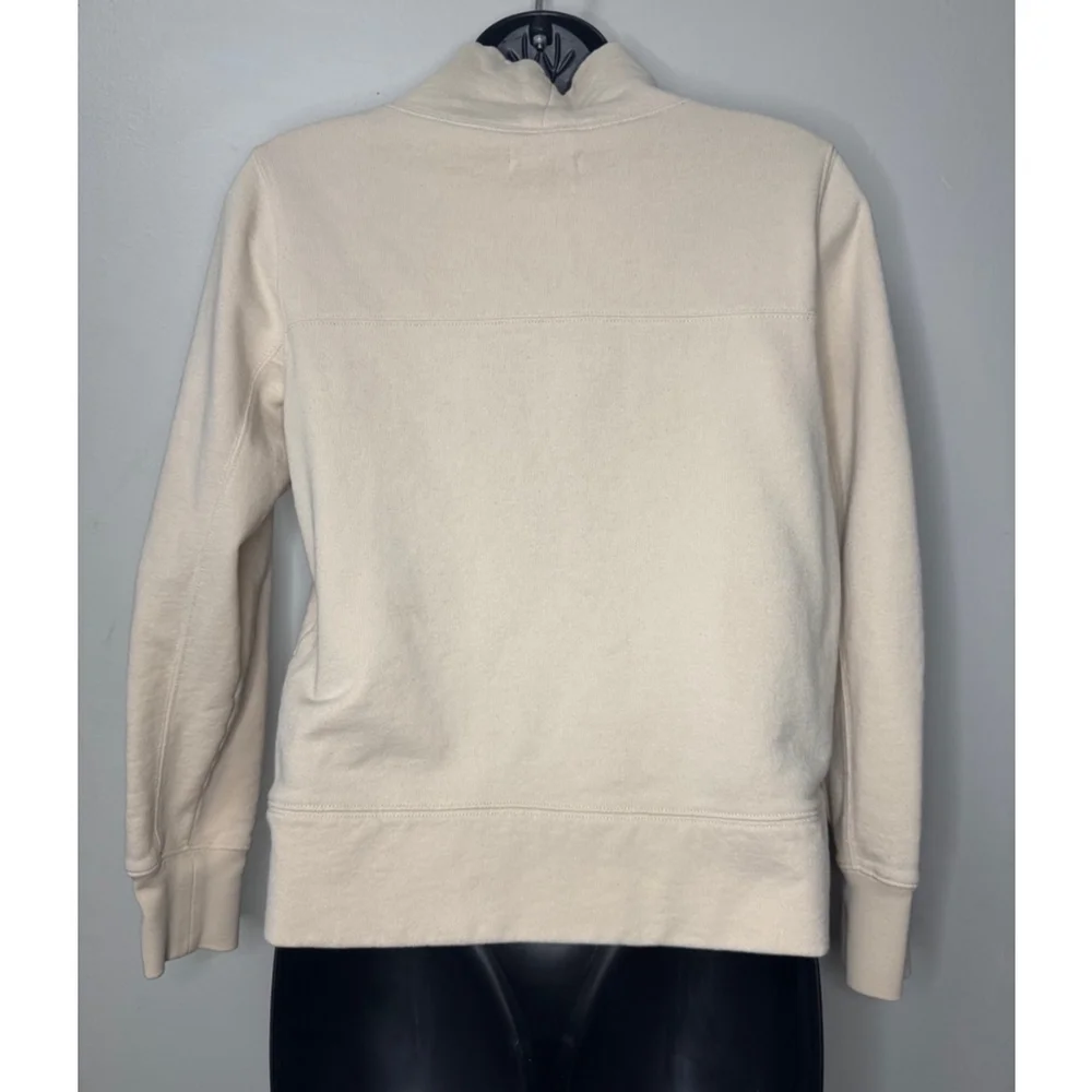 Women's Madewell Sweatshirt Size S Beige Arrowhead Lodge - Picture 6 of 8
